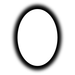 Oval Drop Shadow Illustration