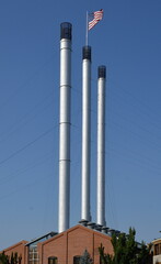 Old Mill District in the Town Bend, Oregon