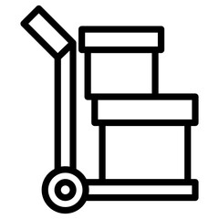 cargo cart icon