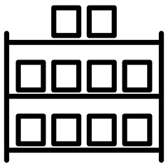 box shelf icon