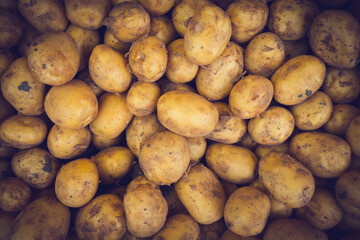  Fresh Organic Whole Potato. Farmers Market
