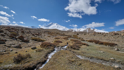 Mountain ranges of Markha valley, Ladakh