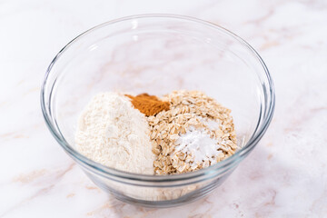 Apple oatmeal cookies