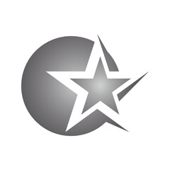 Star icon template vector