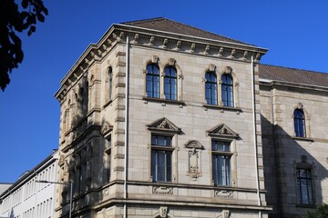 Fototapeta na wymiar Krefeld City Hall, Germany