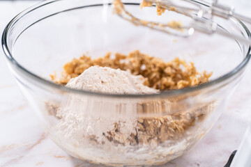 Apple oatmeal cookies