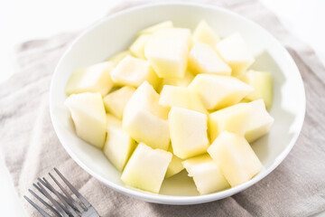 Golden dewlicious melon