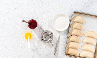 Sweet Cherry Empanadas in Air Fryer