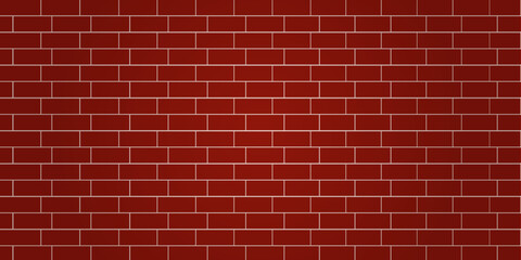 Vector image of a brick wall in close-up. A place for your text. An element of interior design and decor