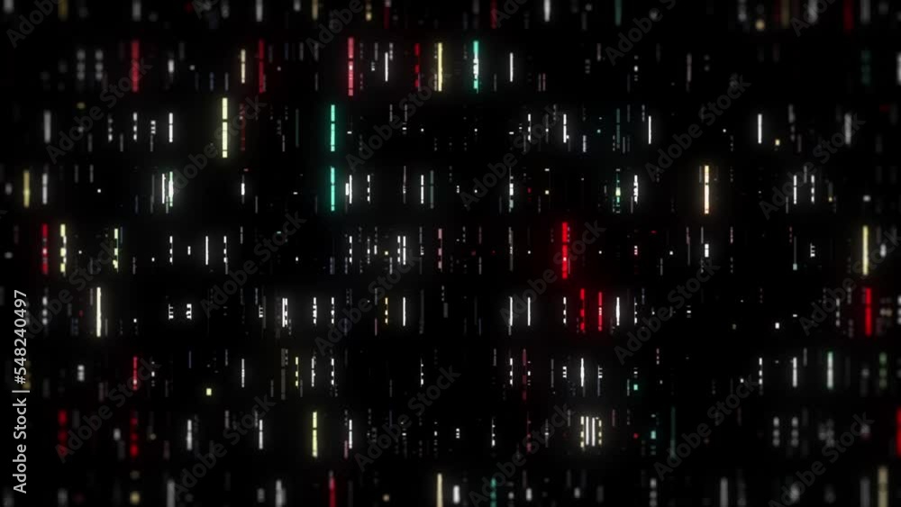 Poster big data digital business hitech background/ 4k animation of an abstract wallpaper big data business