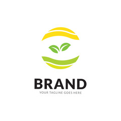 agriculture logo template vector template.