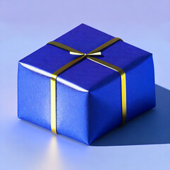 3d present, gift art, simple background