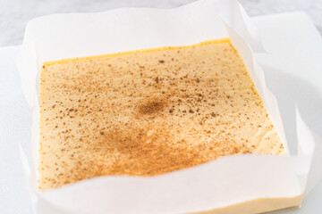 Christmas Eggnog fudge