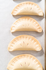Sweet Cherry Empanadas in Air Fryer