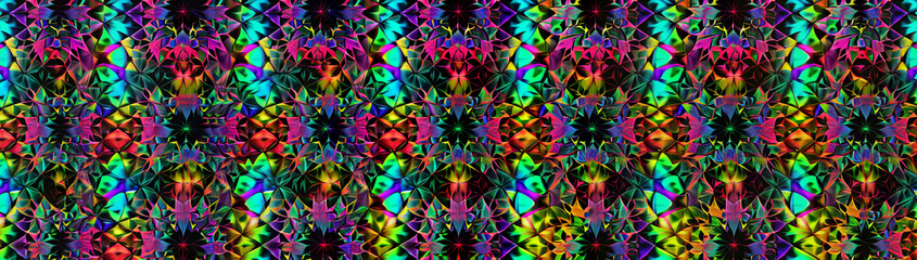 tie dye brocade pattern