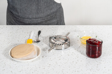 Sweet Cherry Empanadas in Air Fryer