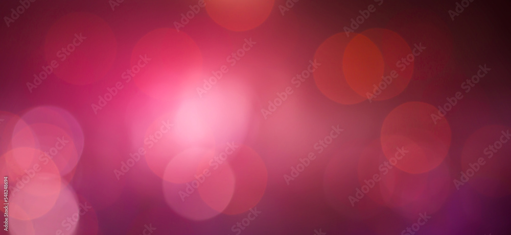 Poster background bokeh red