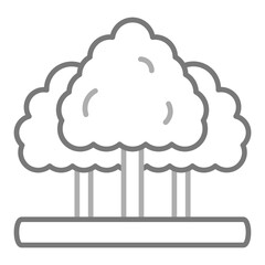 Nature Greyscale Line Icon