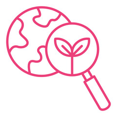 Research Multicolor Line Icon