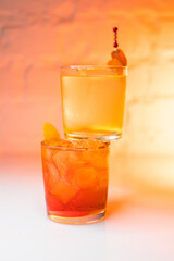 Cocktail. Party drink. Alcoholic drink.