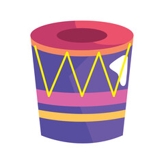 purple drum musical instrument