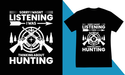 Hunting t shirt design for hunting t shirt premium vector