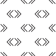 Seamless geometric pattern with lines.