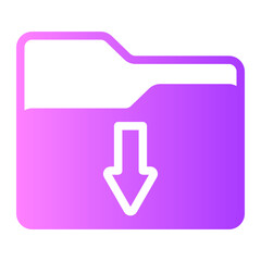 download gradient icon