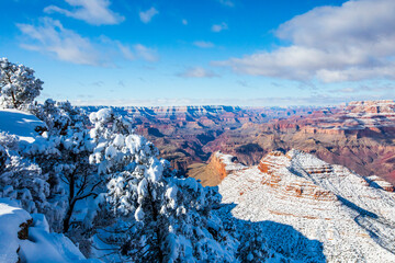 Winter in Grand Canyon National Park, United States Of America