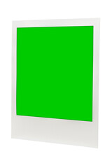 polaroid green square