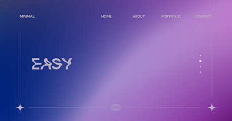 Trendy purple liquid gradient vector background for design, templates, covers, banners, posters and advertising.