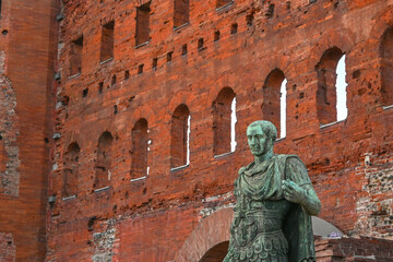 Porta Palatina, Turin, Italie