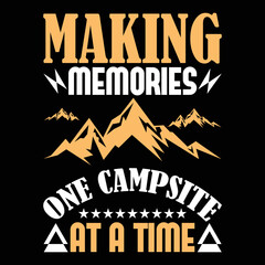 best happy hiking day t shirt design vector