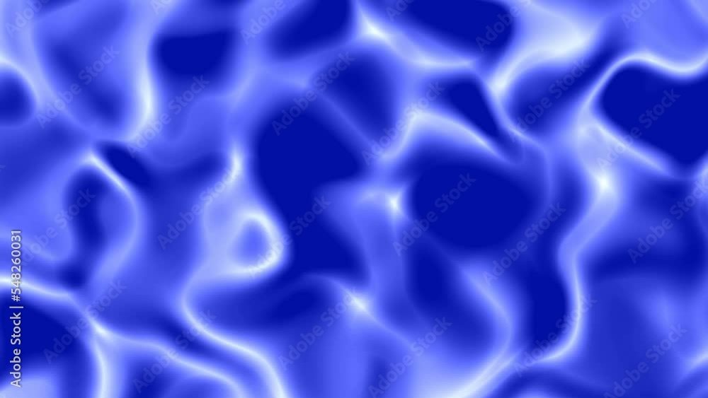 Poster background video screen saver computer render blue slow undulating fluctuations