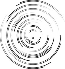 Rotating speed Lines in Spiral Form for comic books . fireworks Explosion background . Vector Illustration . Starburst round Logo . Spiral Design element . Abstract Geometric star rays . Sunburst .