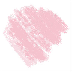 A pink spot of paint without a background. Vector brushstroke for backgrounds and other designs.