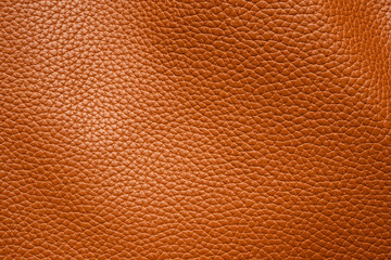Brown leather texture background close up