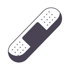 Wound plaster icon