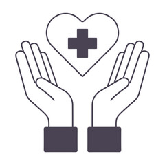 Obraz premium under treatment icon