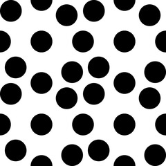 black and white dots background