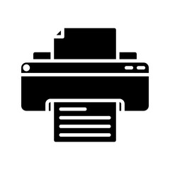 Printer icon. sign for mobile concept and web design. vector illustration