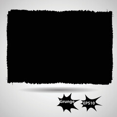 Grunge urban background. Vector. Textured banner . Overlay distress shape . Simply place texture over any object to create grungy effect . Abstract,splattered , dirty,poster for your design