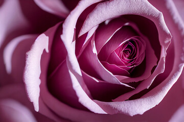 Vertical shot of pink artistic rose design 3d illustrated