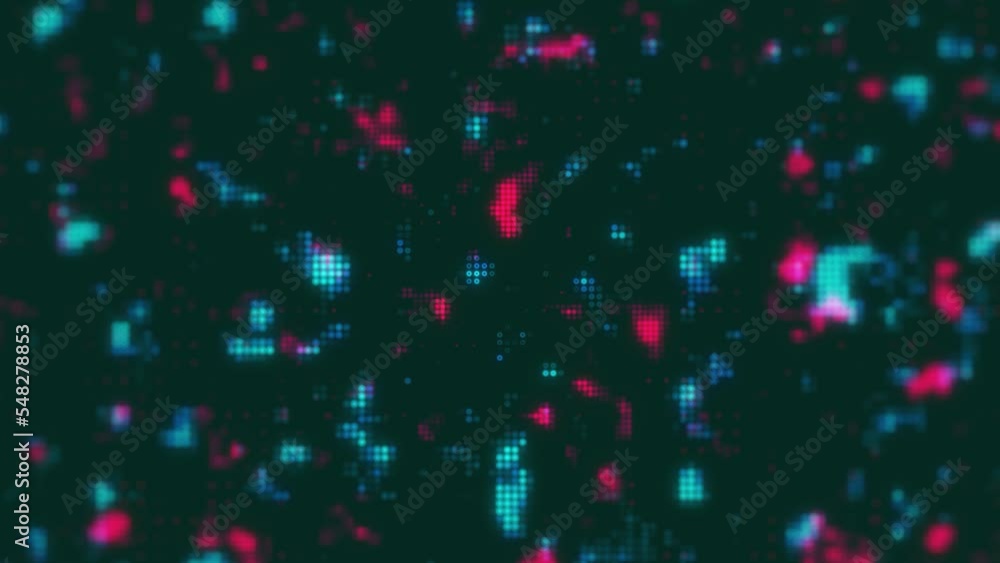 Poster flat animation, motion graphic background. color full line, dot, circle and abstract for backgrounds