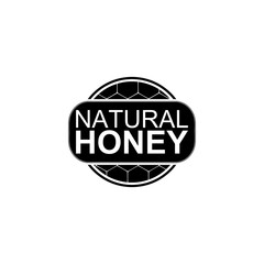 Natural Honey  icon and rectangular rubber 