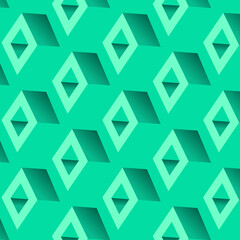 Fototapeta premium abstract icy blue shady geometric background