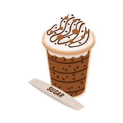 Coffee Cream Cup Composition