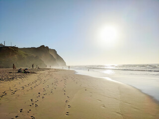 Monte Clairgo beach ocean Portugal