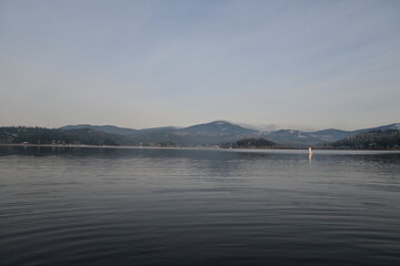 lake in the mountains