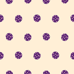 vector abstract seamless pattern. Multicolored circles and balls on a pattern for print, textiles, wrapping paper, fabrics, wallpapers.